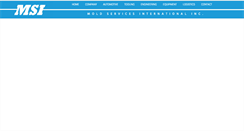 Desktop Screenshot of msiinc.ca